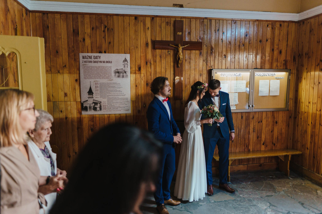 Ślub w Parafii św. Wojciecha, Kanałowa, Bydgoszcz