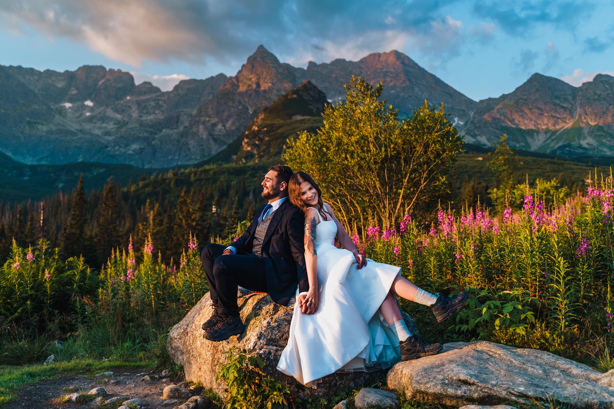 Sesja ślubna w Tatrach na Hali Gąsienicowej