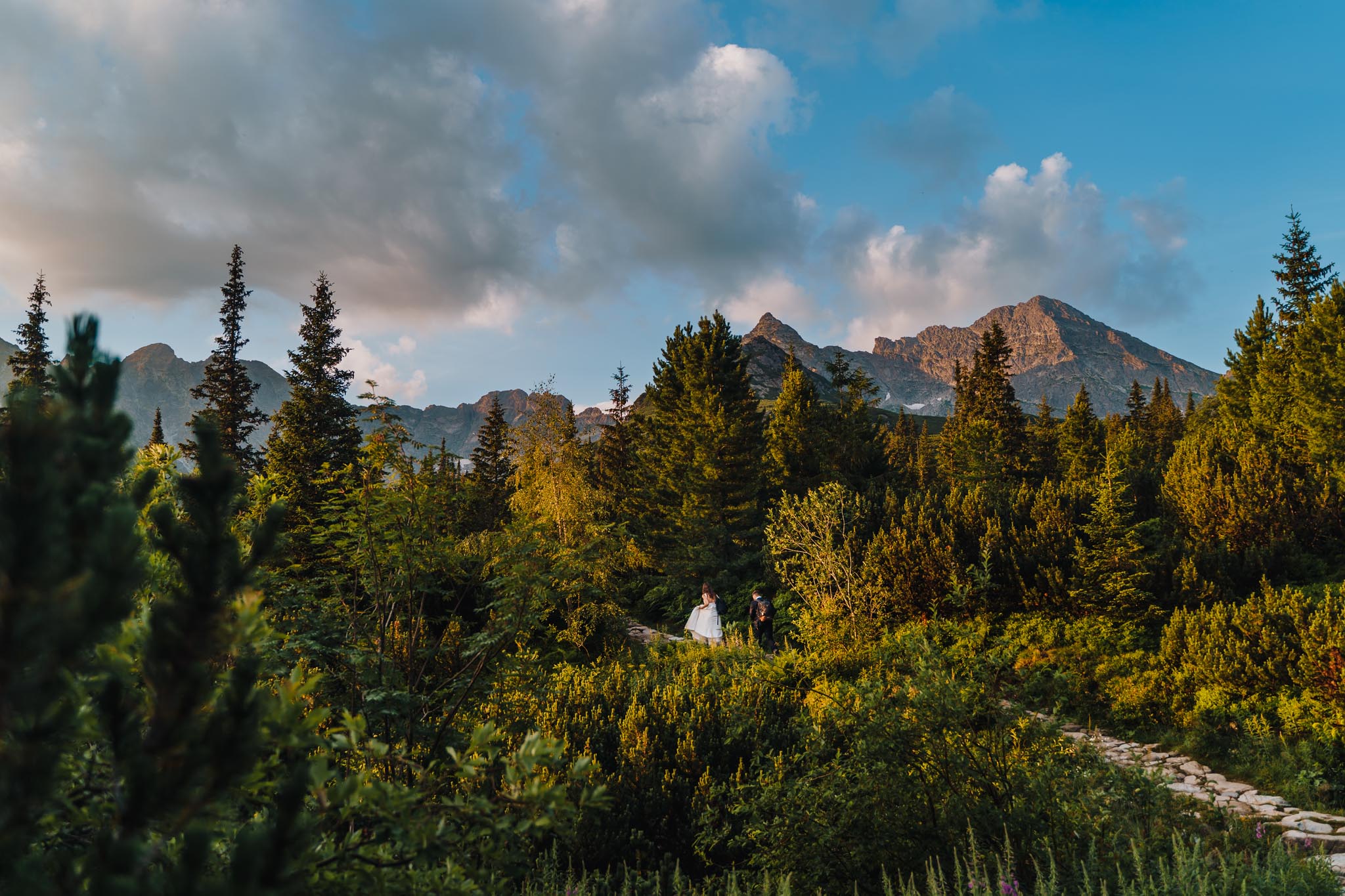 Sesja ślubna w Tatrach, sesja w górach