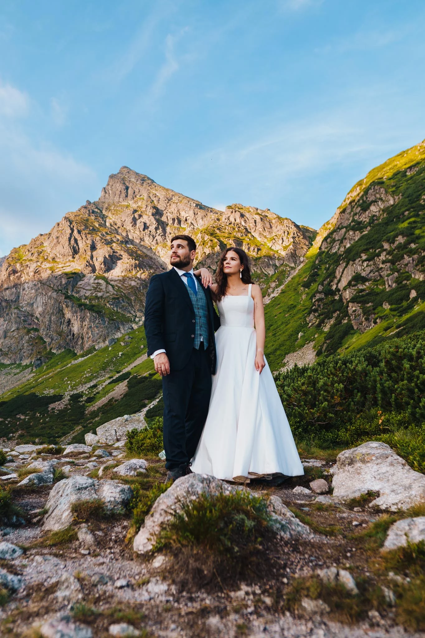 Sesja ślubna w Tatrach, Kościelec