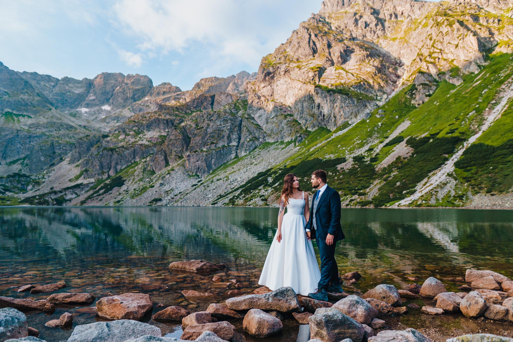 Sesja ślubna w Tatrach 2022, Czarny Staw Gąsienicowy