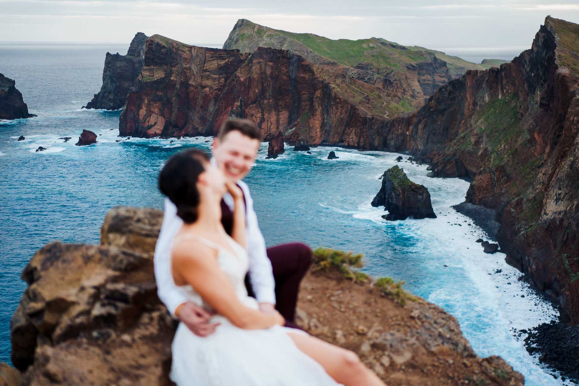 Sesja ślubna na Maderze - Ponta de Sao Lourenco, półwysep św. Wawrzyńca