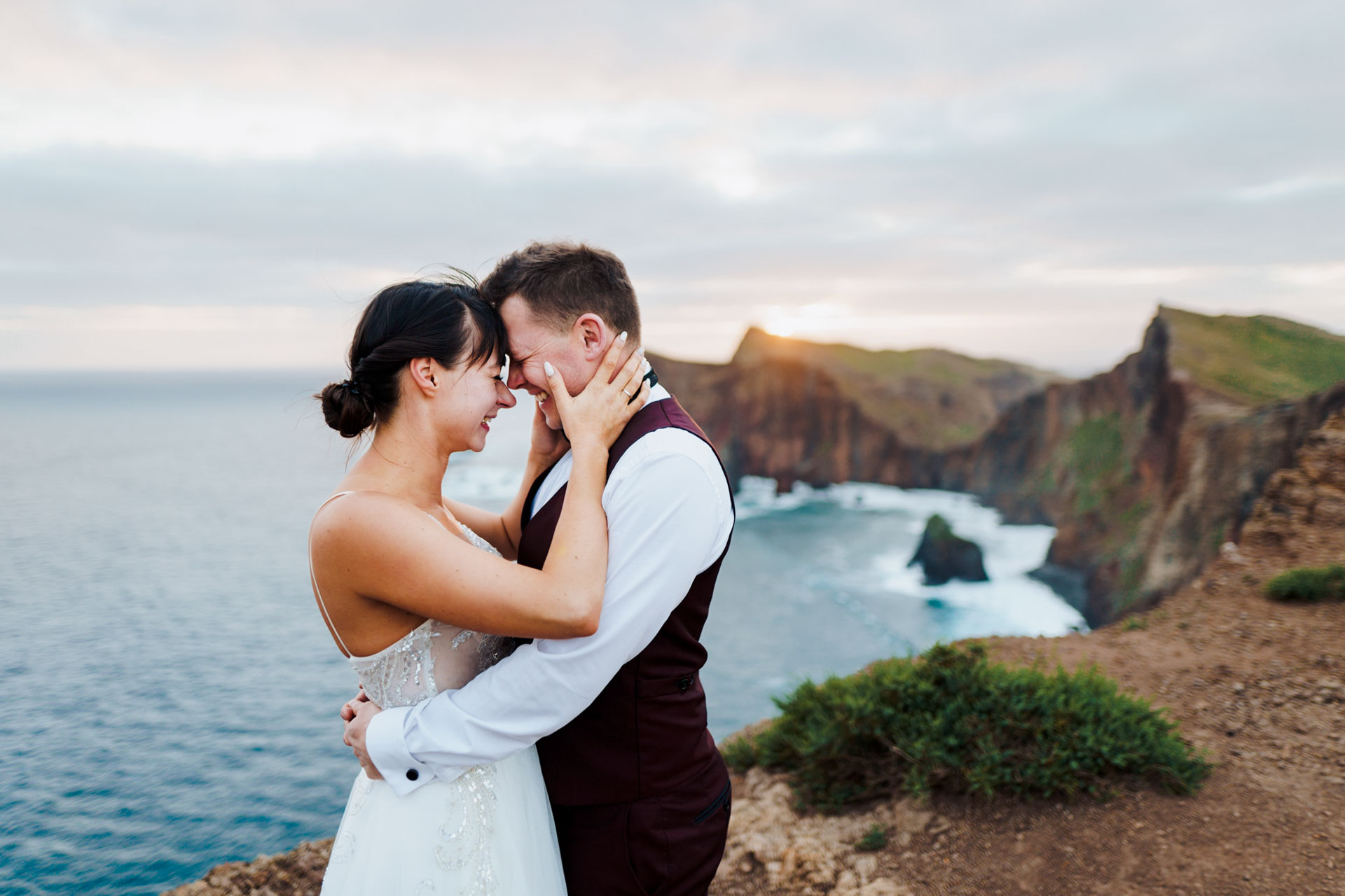 Sesja ślubna na Maderze - Ponta de Sao Lourenco, półwysep św. Wawrzyńca