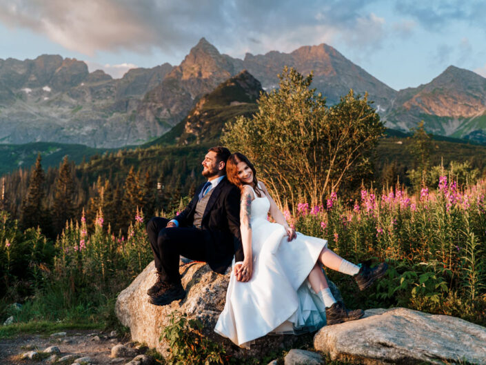 Sesja ślubna w Tatrach, Hala Gąsienicowa